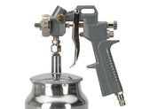 VITO Sprühpistole mit Saugvorschub, Farbspritzpistole, Lackierpistole mit Saugbecher (VIPPT), Tankkapazität 1L, Maximaler Druck 3-5 bar, Anschluss 1/4-6 mm und mit Schneller Klingenwechsel-Funktion - Tools.de TP Profishop GmbH