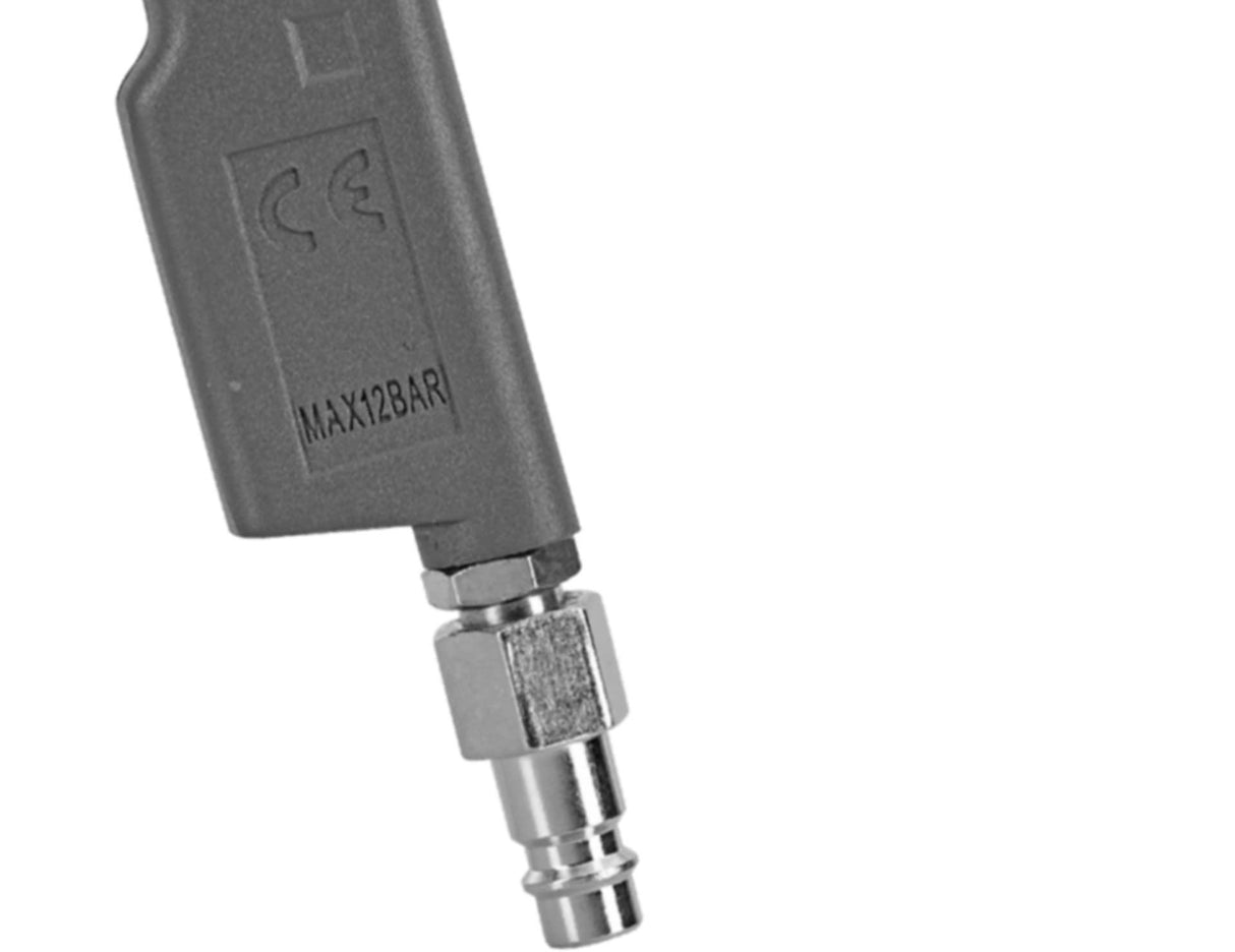 VITO Standard-Luftpistole - 3-Düsen-Satz, Max. 10 bar, 1/4" - 6 mm, Schnellkopplungsfunktion, insgesamt 4-Teiliges Set, grau, industrielle Reinigungswerkzeug - VIPLP3 - Tools.de TP Profishop GmbH