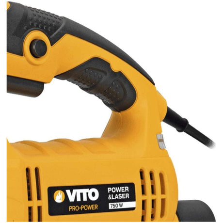 VITO Stichsäge 750W, Laser und LED, Säge Pendelhubsäge einstellbares Geschwindigkeitssystem, Schnellmontage - Tools.de TP Profishop GmbH