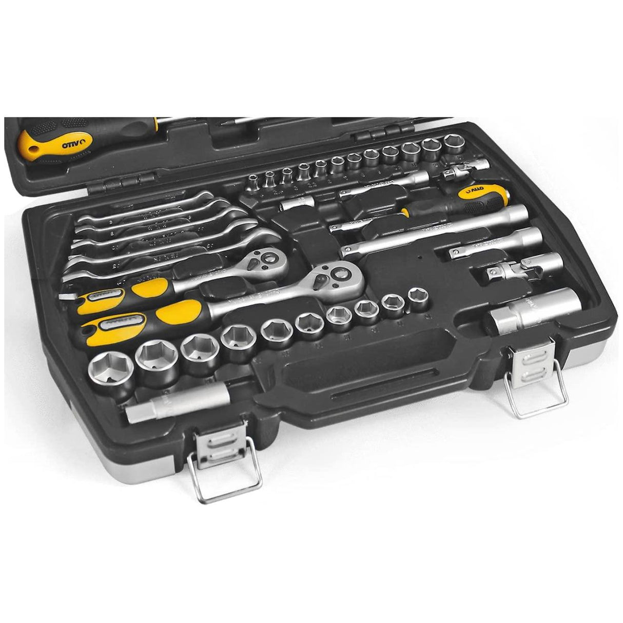 VITO universal Werkzeugkoffer 63-teilig Werkzeug-Set Montage für den Profi, Monteur und Heimwerker - Werkzeugkasten, Werkzeugkiste, Werkzeugbox - REF VIMF63 - Tools.de TP Profishop GmbH