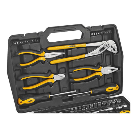 VITO universal Werkzeugkoffer 63-teilig Werkzeug-Set Montage für den Profi, Monteur und Heimwerker - Werkzeugkasten, Werkzeugkiste, Werkzeugbox - REF VIMF63 - Tools.de TP Profishop GmbH