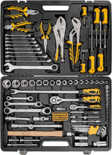 VITO Universal Werkzeugkoffer 84-teilig Werkzeug-Set Montage für den Profi, Monteur und Heimwerker, für den Profi, Monteur und Heimwerker - Werkzeugkasten,Werkzeugkiste,Werkzeugbox - Tools.de TP Profishop GmbH