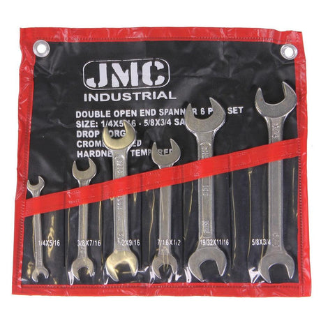 XPTools Doppelmaulschlüssel Satz Zollgrößen 6 Teile DOS6E - Tools.de TP Profishop GmbH