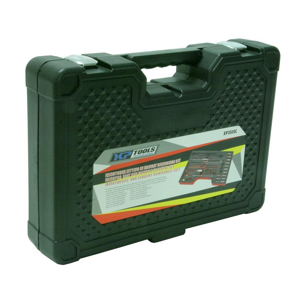XPTools Injektorset und Schachtreinigungsset 35 Teile im Koffer / Reinigungssatz XP35ISC - Tools.de TP Profishop GmbH