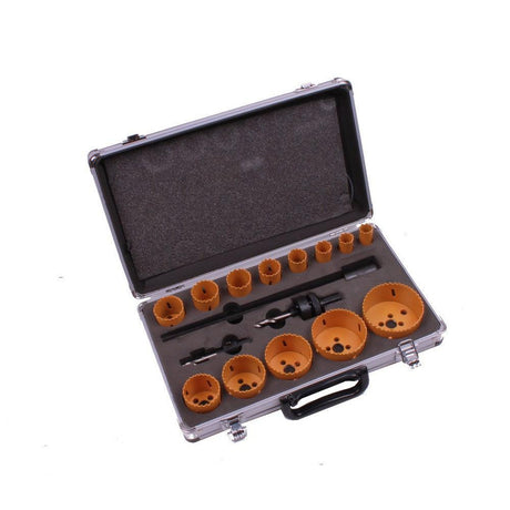 XPTools Lochsäge Satz Bimetall 16 Teile industriell HSS16 - Tools.de TP Profishop GmbH