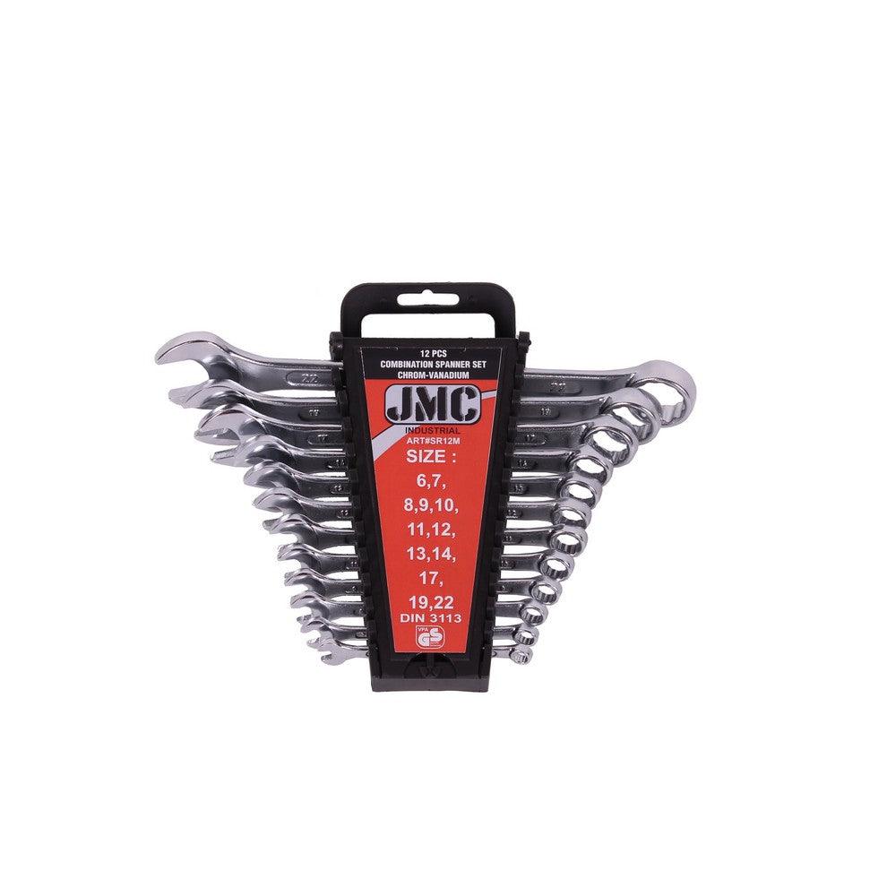 XPTools Maulringschlüssel Satz 12 Teile / Ringschlüssel Maulschlüssel Set / Schraubenschlüssel SR12M - Tools.de TP Profishop GmbH
