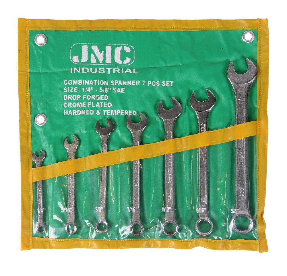 XPTools Maulringschlüssel Satz 7 Teile Zollgrößen / Maulschlüssel Ringschlüssel Set CS7E - Tools.de TP Profishop GmbH