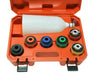 XPTools Öltrichter Satz 8 Teile mit Adapter / Öl Trichter Einfüllhilfe OFF1685 - Tools.de TP Profishop GmbH