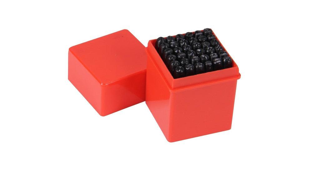 XPTools Schlagbuchstaben und Zahlen 36 Teile 4mm Stahl / Stanzstempel / Schlagstempel SLL4 - Tools.de TP Profishop GmbH