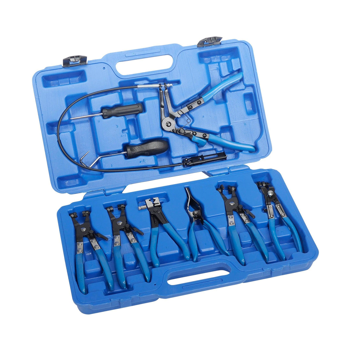 XPTools Schlauchklemmenzange Satz 9 Teile Zangen Set XP09SKT - Tools.de TP Profishop GmbH