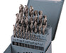 XPTools Spiralbohrer-Satz 25 Teile / Bohrer Set für Bohrmaschine / 135 Grad Split Point DR25KB - Tools.de TP Profishop GmbH
