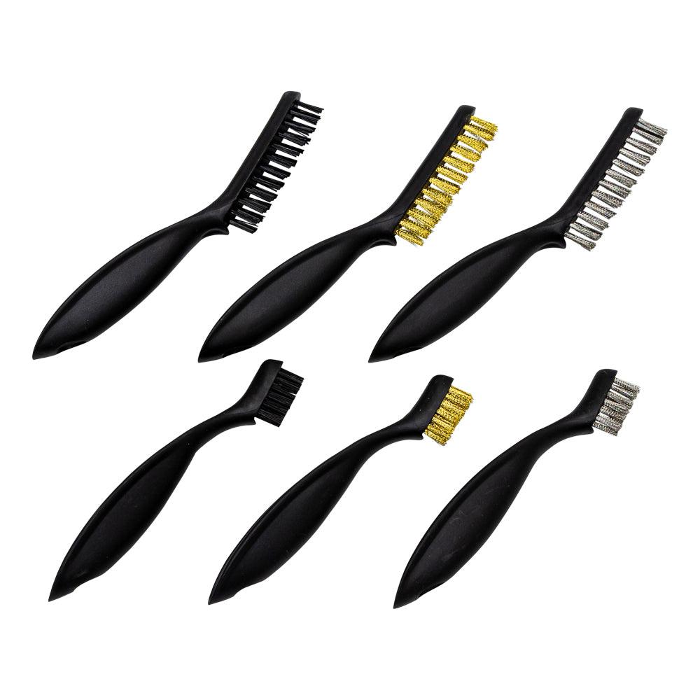 XPTools Stahlbürsten Set 6 Stück / Drahtbürsten Handbürsten SB6PCS - Tools.de TP Profishop GmbH