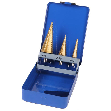 XPTools Stufenbohrer Set HSS M2 TIN-beschichtet 3 Teile SDS3PCS - Tools.de TP Profishop GmbH