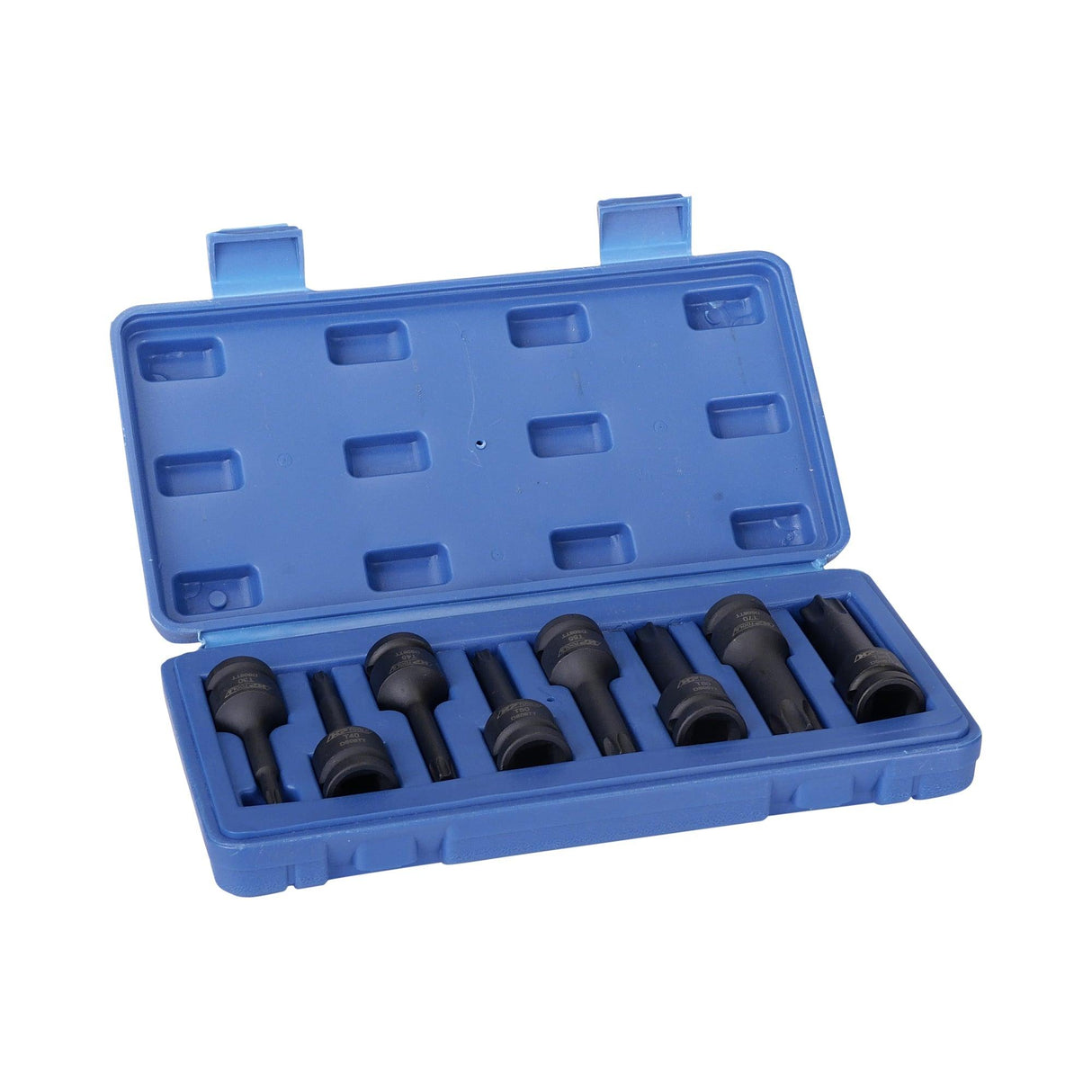 XPTools Torx-Bit-Einsatz 1/2" 8 Teile / Steckschlüssel Satz / Torx Biteinsatz-Set DS08TT - Tools.de TP Profishop GmbH