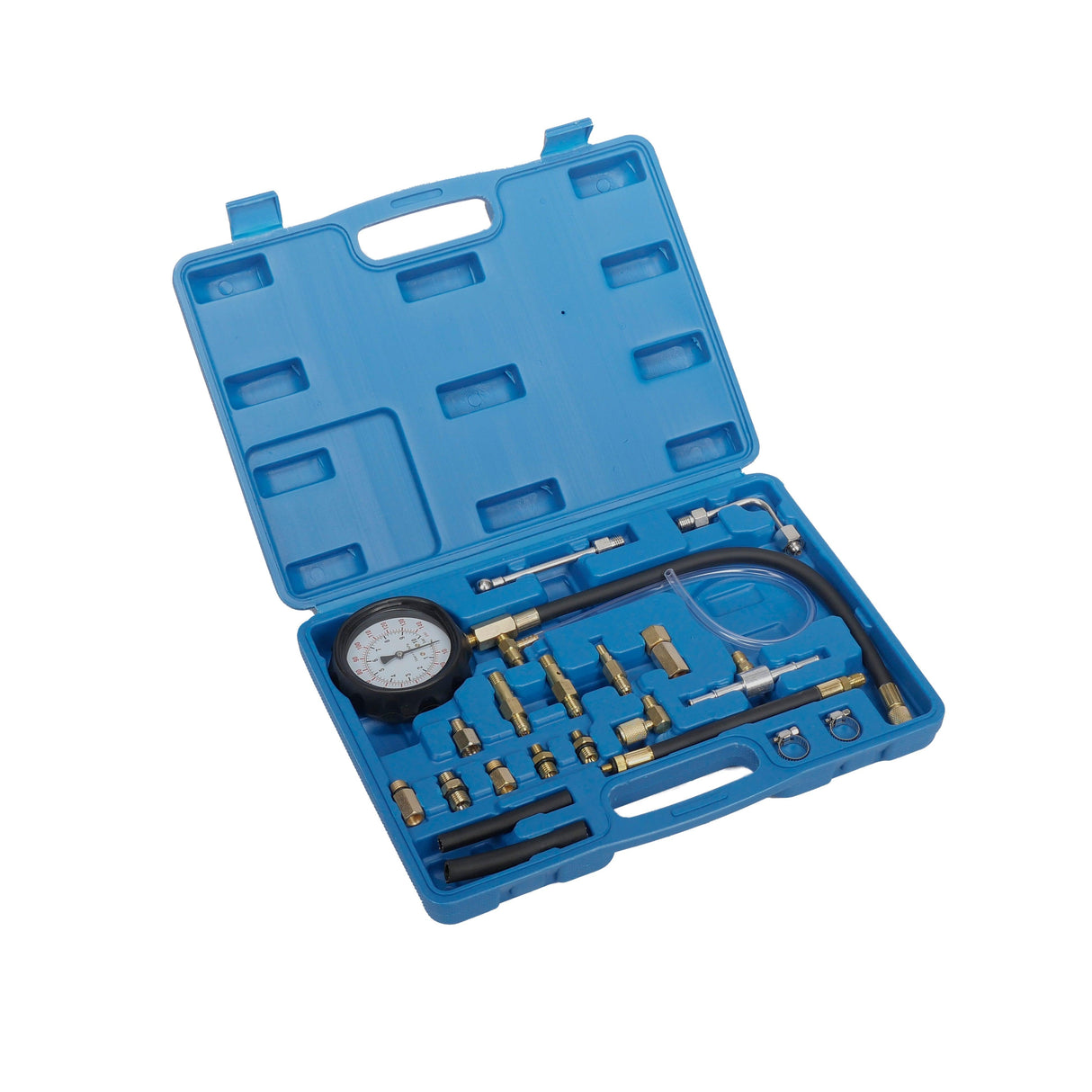 XPTools TU-114 Kraftstoff Druckmesser für Benzin-Motoren 20 Teile Set XP20CTOB - Tools.de TP Profishop GmbH
