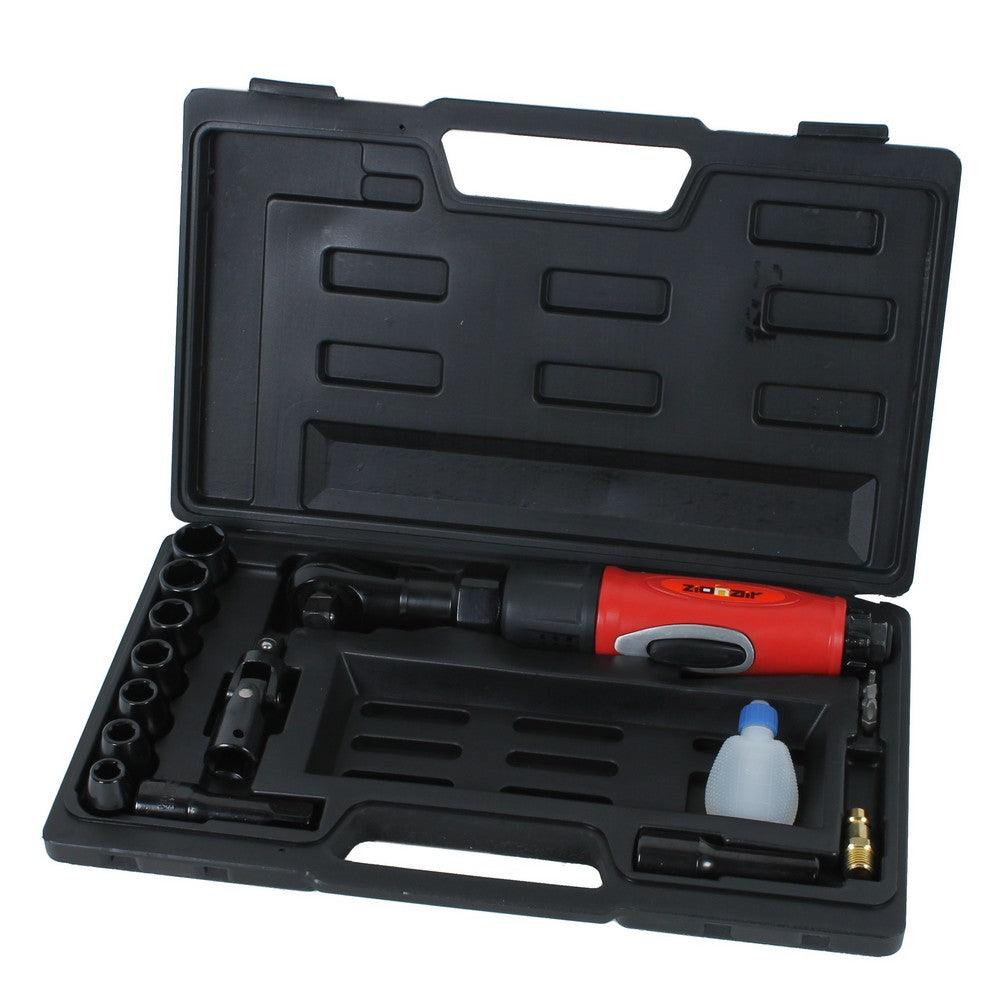 ZionAir Druckluft Ratschenschrauber 1/2'' mit Nüssen / 17 Teile AR12D - Tools.de TP Profishop GmbH
