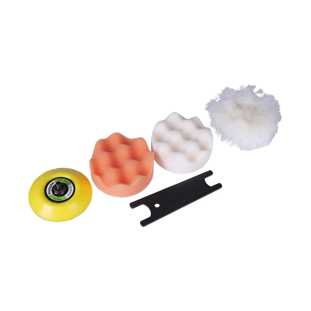 ZionAir Druckluftpoliermaschine 76mm / Pneumatischer Polierer / Exzenterschleifer / Mini Polierer mit hochwertigem Koffer AS3I - Tools.de TP Profishop GmbH