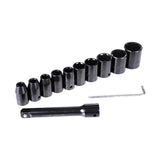 ZionAir Druckluftschrauber 1/2'' 610Nm mit Nüssen / Schlagschrauber im Koffer IW12C610S - Tools.de TP Profishop GmbH