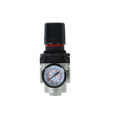 ZionAir Druckregler 1/4'' Druckminderer mit Manometer AR14IN - Tools.de TP Profishop GmbH