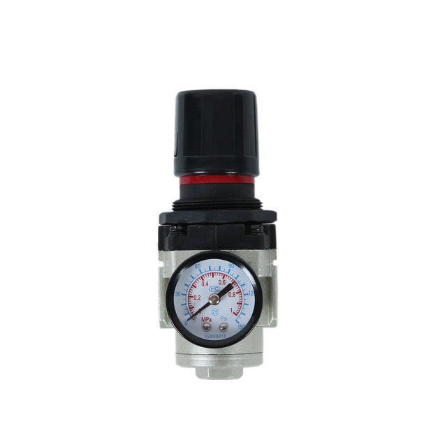 ZionAir Druckregler 1/4'' Druckminderer mit Manometer AR14IN - Tools.de TP Profishop GmbH
