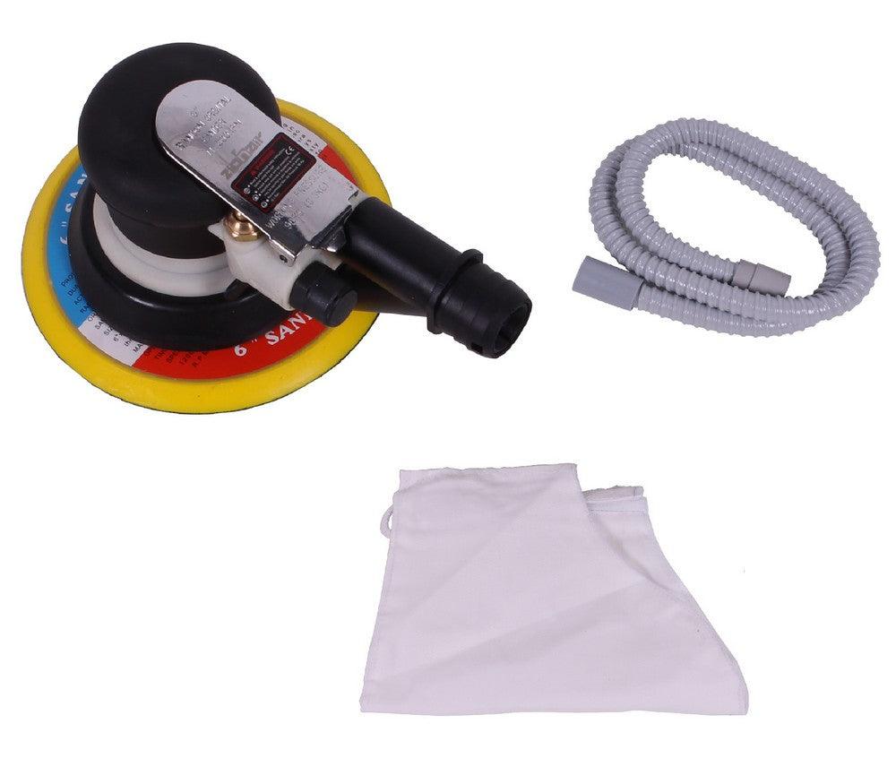 ZionAir Exzenterschleifer 6'' Ø 152 mm mit Staubbeutel und Absaugschlauch AS6IP - Tools.de TP Profishop GmbH