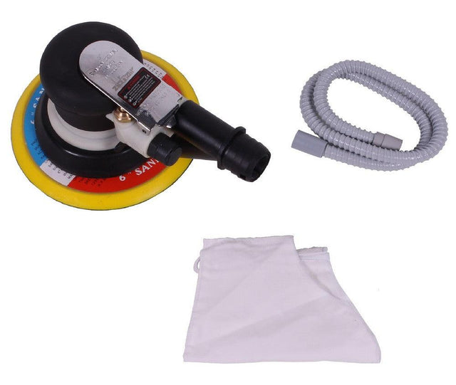ZionAir Exzenterschleifer 6'' Ø 152 mm mit Staubbeutel und Absaugschlauch AS6IP - Tools.de TP Profishop GmbH