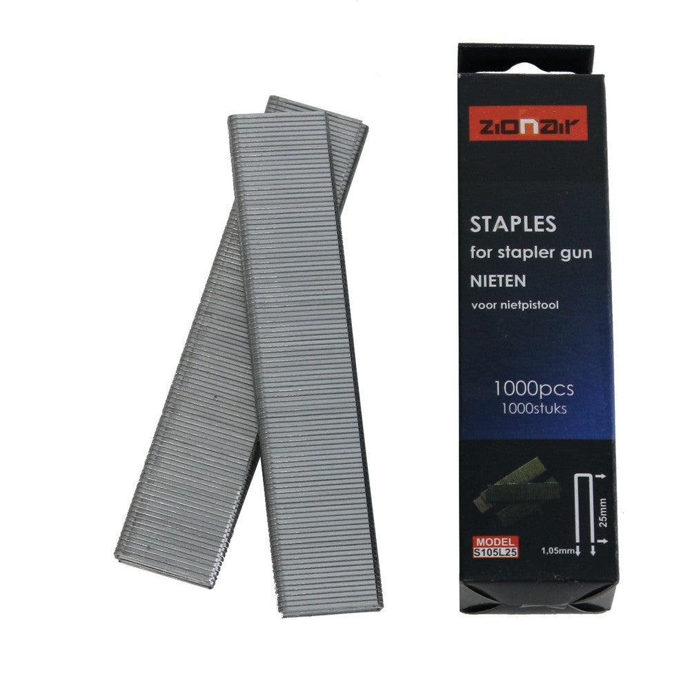 ZionAir Klammern 5,8 x 25 mm 1000 Stück S105L25 - Tools.de TP Profishop GmbH