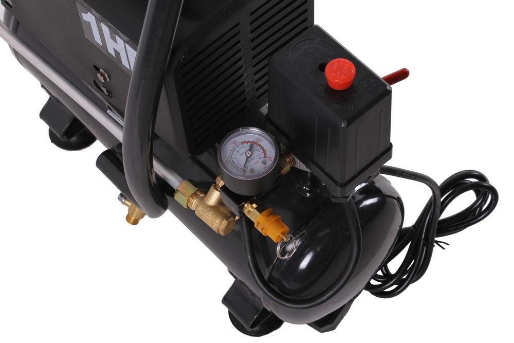 ZionAir kleiner 6L Kompressor 1PS 0,75KW 230V 8bar 6L Tank CP060T01 - Tools.de TP Profishop GmbH