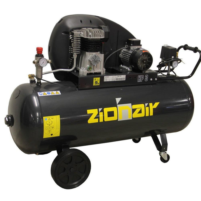 ZionAir Profi 150 Liter Luft Kompressor 3 PS 2,2KW 400V 10bar 320L/min CP22A103 - Tools.de TP Profishop GmbH