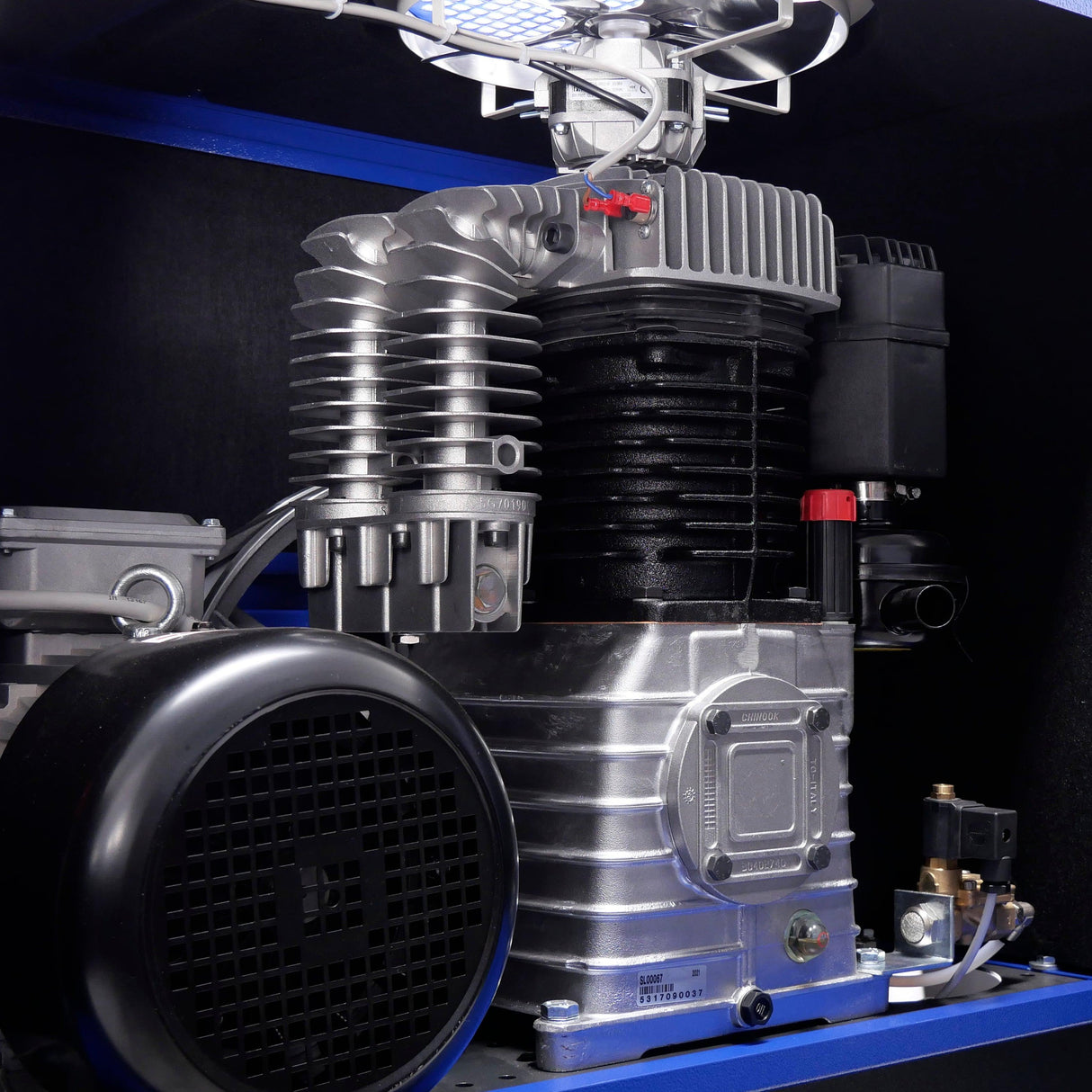 ZionAir Profi Silent Kompressor 5,5kW 400V 11bar 270 Liter Tank Stern-Dreieck CP55S270SD - Tools.de TP Profishop GmbH