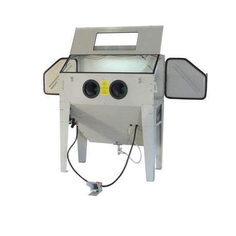 ZionAir Sandstrahlgerät / Sandstrahlkabine 420L mit Fronttür und 2 Seitentüren Strahlkabine SB42A - Tools.de TP Profishop GmbH
