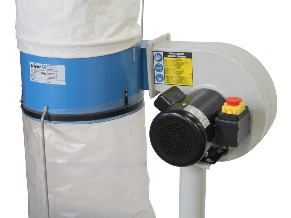 ZionAir Späneabsauganlage / Absauganlage / Späneabsaugung / Absaugung 370mm SA230 - Tools.de TP Profishop GmbH